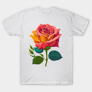 Cute Rose T-Shirt